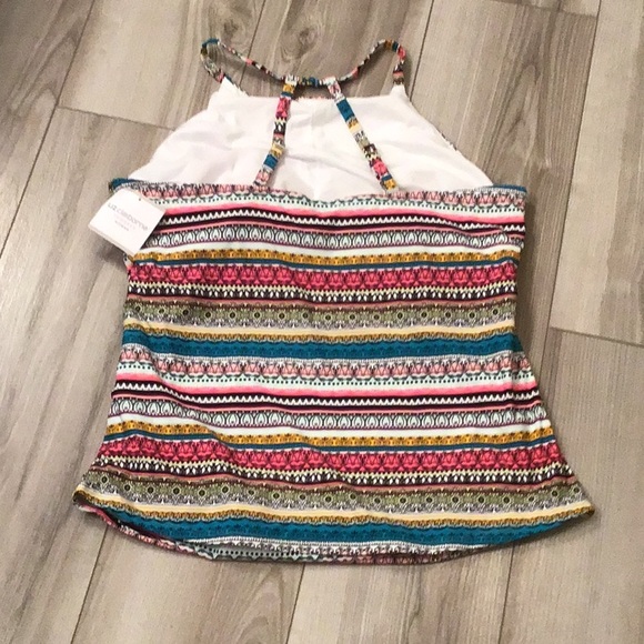 New Liz Claiborne Tankini Swim Top - 22W - Picture 2 of 8